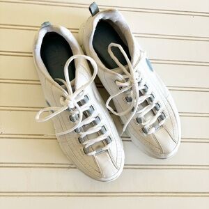 Skechers Flex Elite memory foam White Comfort Glitter womens size 9 Sneakers